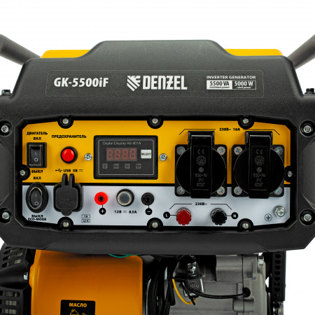 Бензиновый генератор DENZEL GK-5500iF
