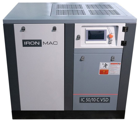 Винтовой компрессор IRONMAC IC 50/10 C VSD (IP55)