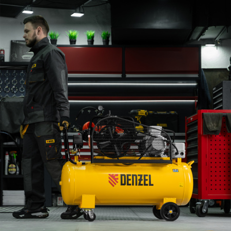 Поршневой компрессор DENZEL BCW3000-T/100