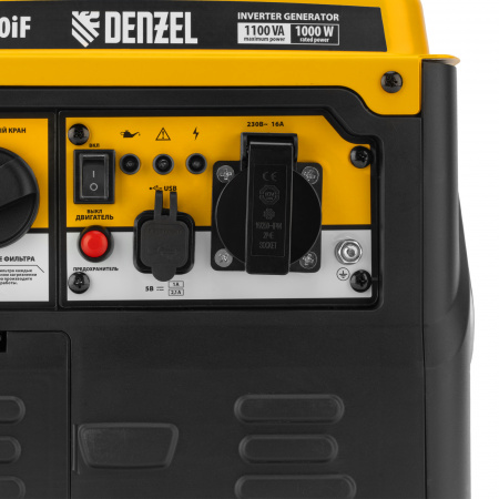 Бензиновый генератор DENZEL GS-1100iF